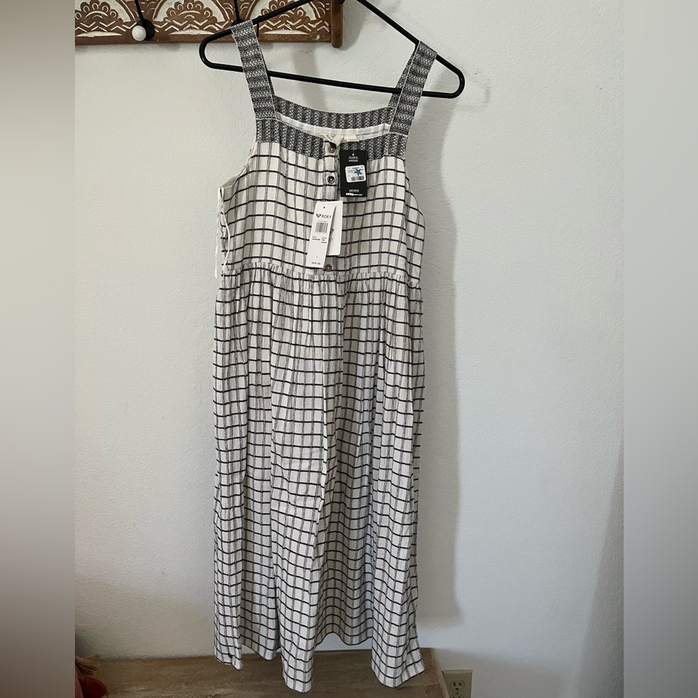 Black and White Checkered Dress